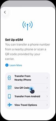 iPhone — إضافة eSIM
